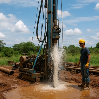 Perfuração de poço artesiano Piedade Outorga de poço artesiano Valor de um poço artesiano