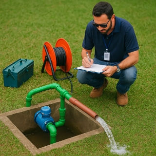 Análise de água de poço Outorga de poço artesiano Valor de um poço artesiano