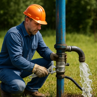Manutenção de poço artesiano Cajamar Outorga de poço artesiano Valor de um poço artesiano